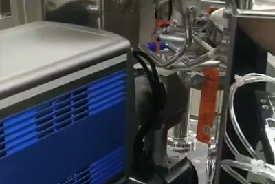 食品厂给袋机二氧化碳打印
